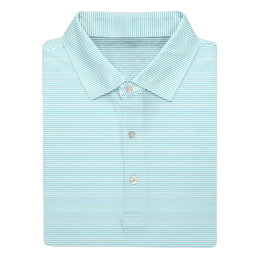 Carter Stripe Performance Polo